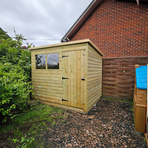 Sheds with windows